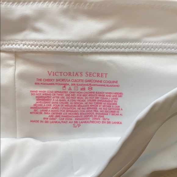 Victoria Secret white bathing suit bottoms - Picture 3 of 4